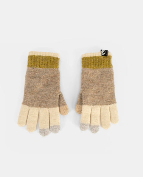 Conjunto Bufanda, Gorro Y Guantes Kaki - Pepe Moll