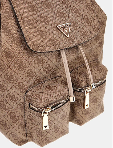 Mochila Manhattan Logo Latte - Guess