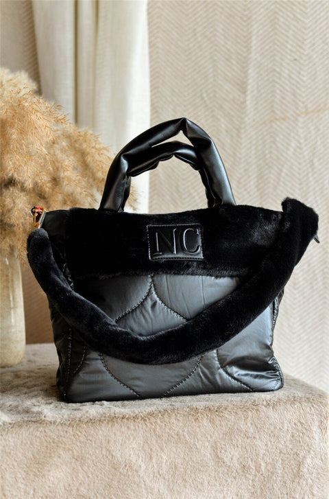Bolso Tote Teddy Combinado - Noco