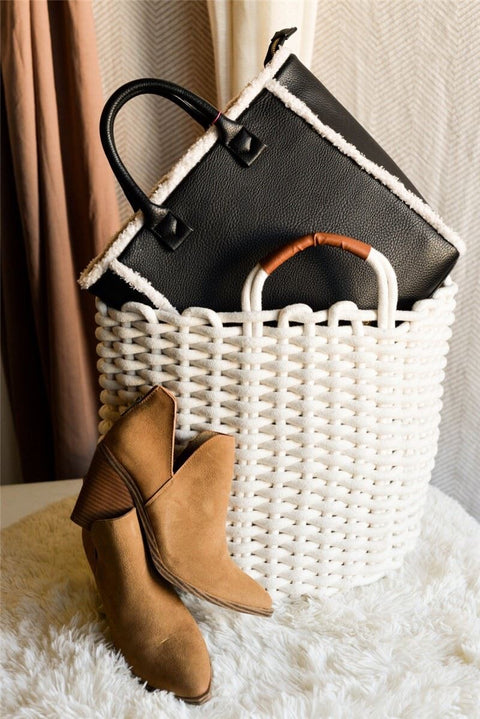 Bolso Tote Vivos Borreguito Negro - Noco