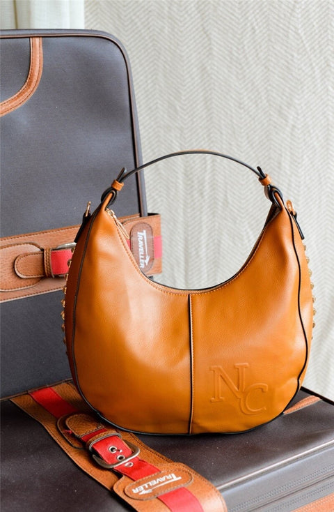 Bolso De Hombro Góndola Camel - Noco