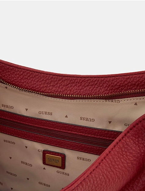 Bolso Hobo Camden Rojo -Guess