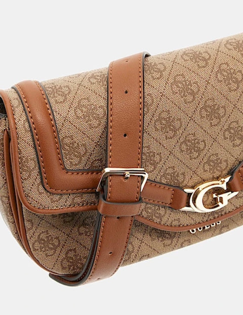 Bolso Bandolera Dea Logo Latte - Guess