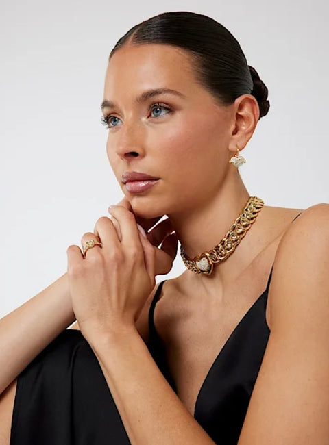 Pendientes Vintage Guess Oro - Guess