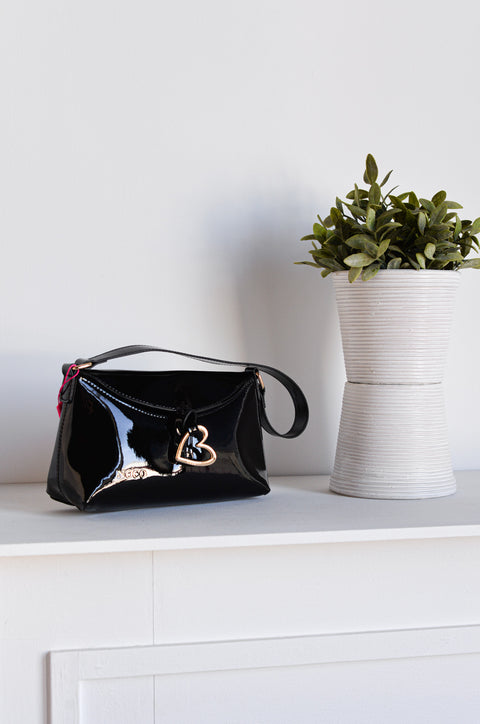Bolso Bandolera Charol Corazón - Noco