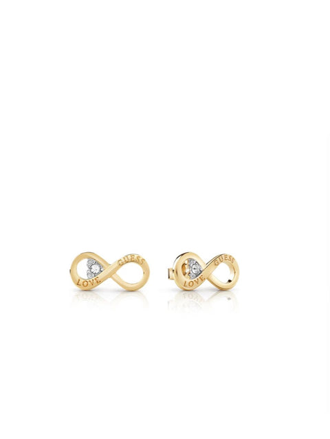 Pendientes Studs Party Infinito Oro - Guess