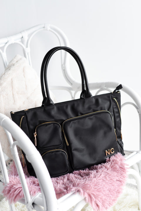 Bolso Shopper Nylon Bolsillos - Noco