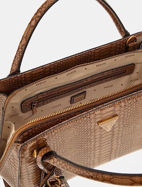 Bolso De Mano Annita Nutmeg - Guess