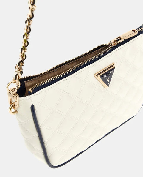 Bolso De Hombro Cruise Blanca/Navy - Guess.