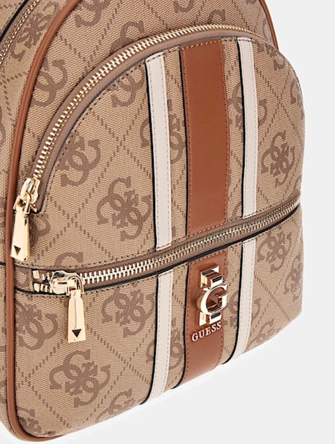 Mochila Erenia Logo Latte - Guess