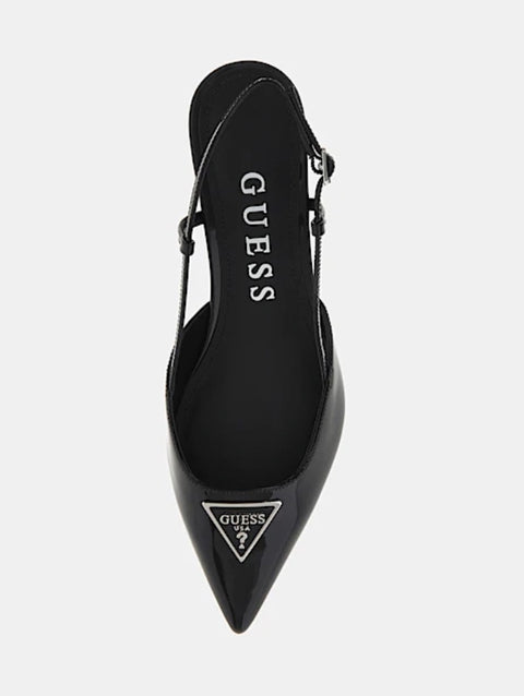 Sandalia Jesson Charol Negro - Guess