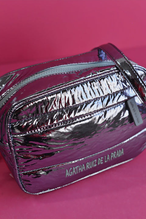 Bandolera Metalizada Azul - Agatha Ruiz De La Prada