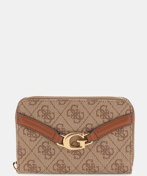 Billetera Mediana Dea Logo Latte - Guess