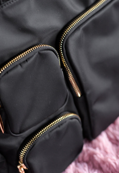 Bolso Shopper Nylon Bolsillos - Noco