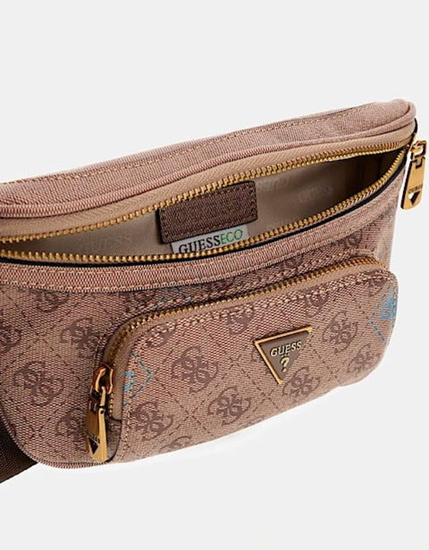 Riñonera Chico Milano Logo Latte Azul - Guess