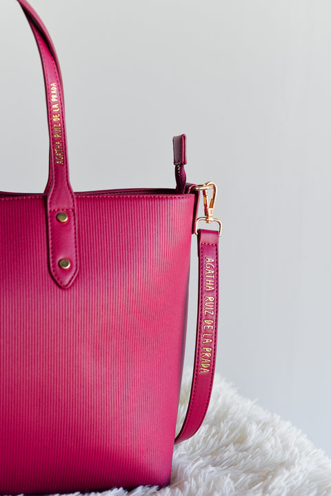 Bolso Shopper ARP grabado - Agatha Ruiz De La Prada