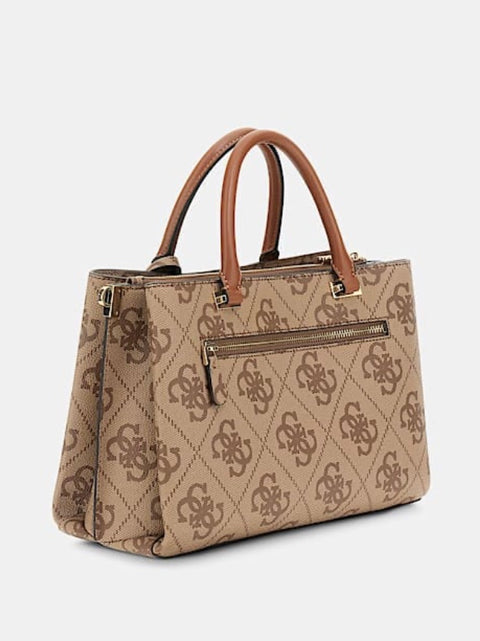 Bolso De Mano Erenia Logo Latte - Guess