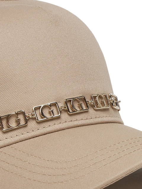Gorra Con Visera De Cadena G - Guess