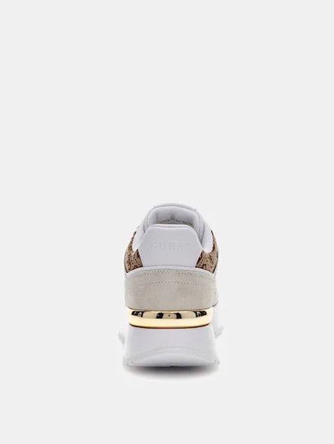 Sneaker Korenzo Logo 4 G Marron - Guess