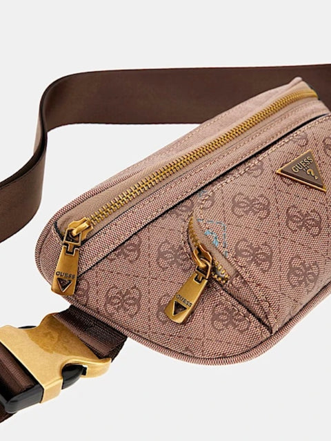 Riñonera Chico Milano Logo Latte Azul - Guess