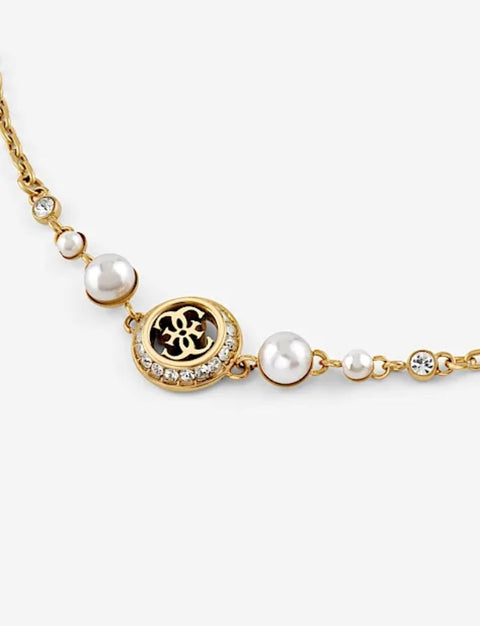Pulsera Tiny Pearly Oro - Guess
