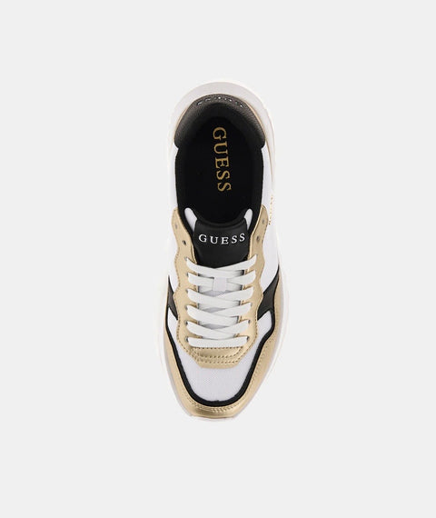 Sneaker Vinsa2 Negro Y Oro - Guess