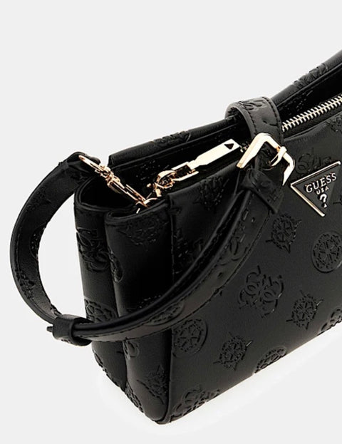 Bolso Bandolera Tisha Logo Negro - Guess