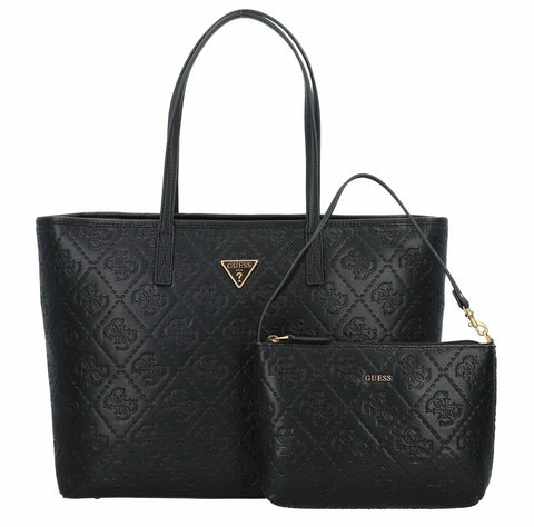 Bolso Shopper Power Play Negro - Guess