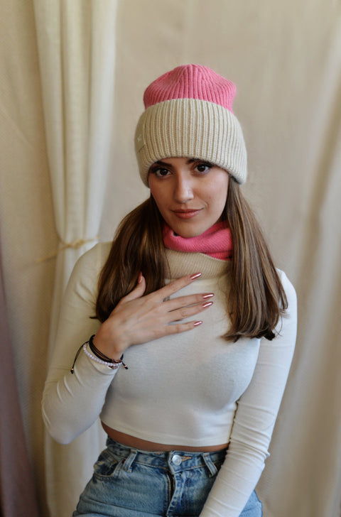 Gorro Lana Bicolor - Noco Complementos