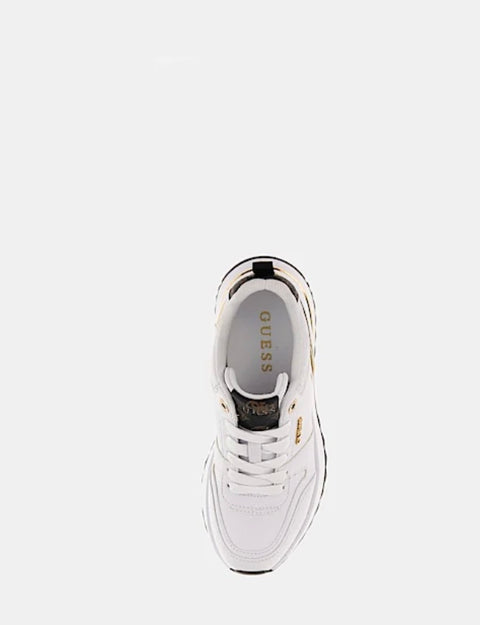 Sneaker Kaddy Blanco Logo 4G Y Peonia - Guess