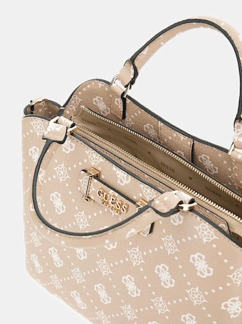 Bolso De Mano Silia Logo Biscotti - Guess