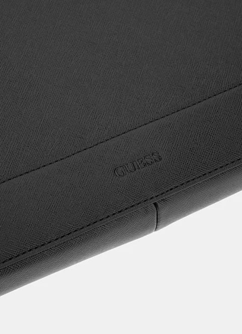 Portadocumentos Milano Safiano Negro - Guess