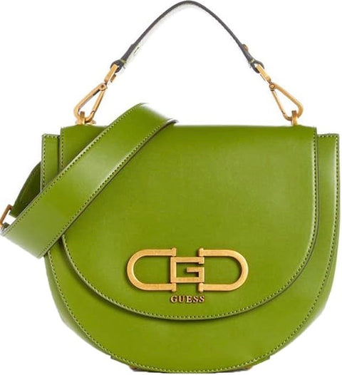 Bolso Bandolera Fleet Verde - Guess