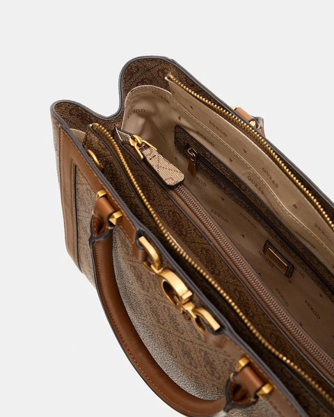 Bolso De Mano Dagan Logo - Guess