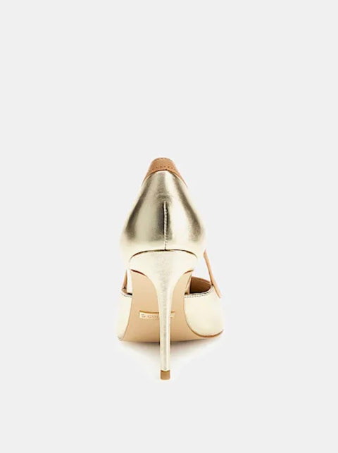 Zapato Ricky Oro Y Nude - Guess