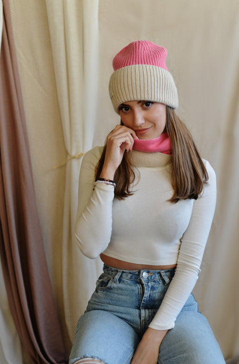 Gorro Lana Bicolor - Noco Complementos
