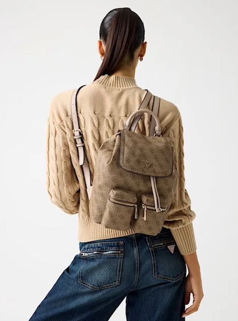 Mochila Manhattan Logo Latte - Guess