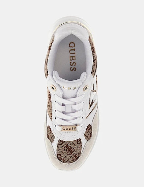Sneaker Korenzo Logo 4 G Marron - Guess