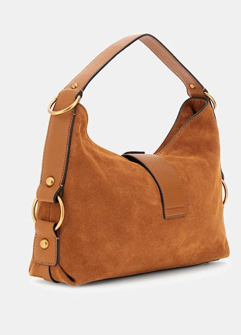Bolso Hobo Camden Coñac Antelina -Guess