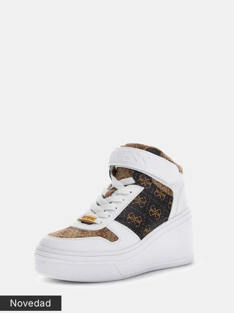 Sneaker Rubeka Logo Cuña - Guess