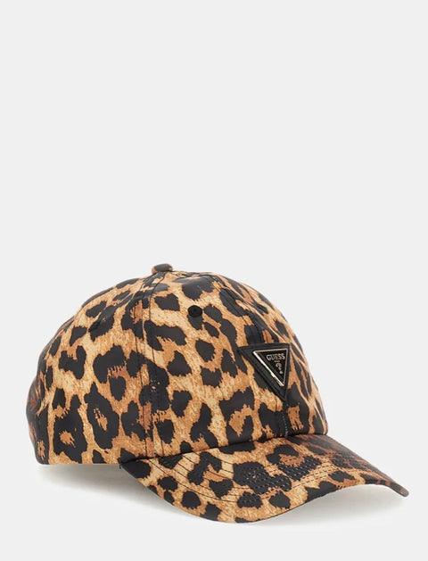 Gorra Con Visera Leopardo - Guess