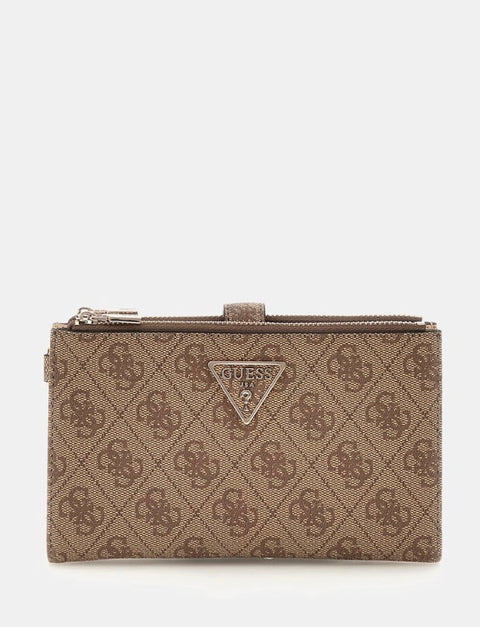 Billetera Organizador Laurel Logo Latte - Guess
