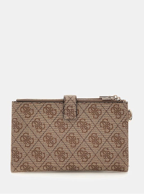 Billetera Organizador Laurel Logo Latte - Guess