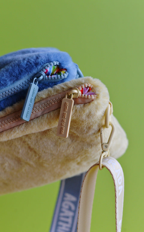 Bolso Bandolera Plana Teddy Peluche - Agatha Ruiz De La Prada
