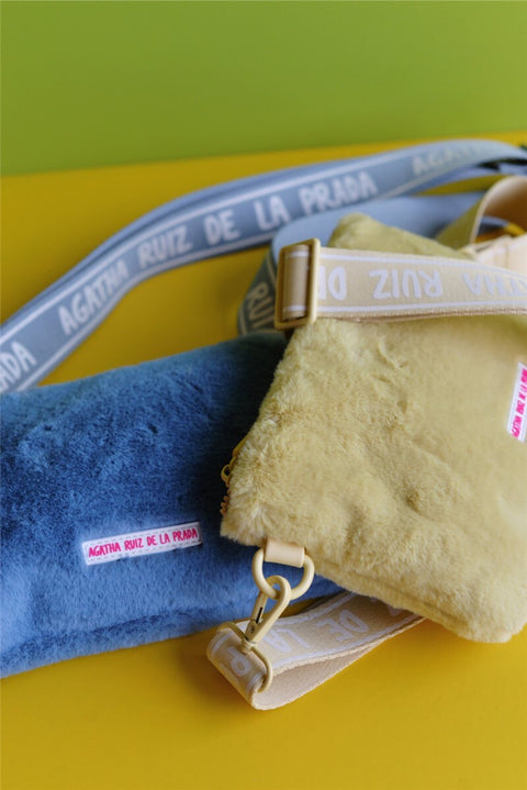 Bolso Bandolera Plana Teddy Peluche - Agatha Ruiz De La Prada