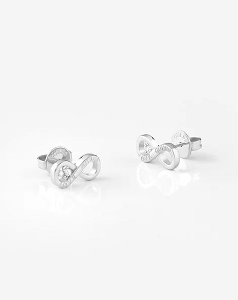 Pendientes Studs Party Infinito Plata - Guess