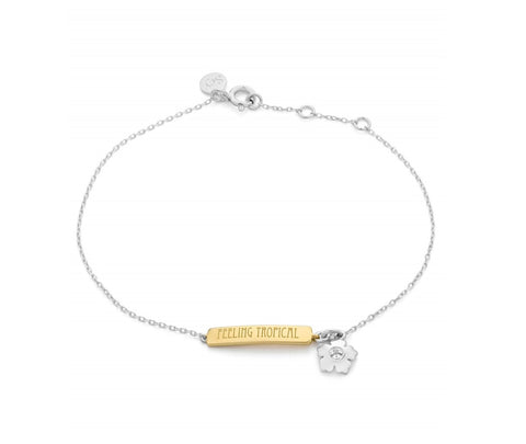 Pulsera Tropical Plata - Secrecy