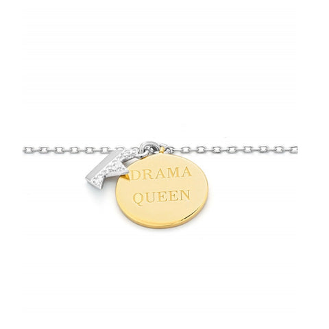 Pulsera Drama Queen Plata - Secrecy