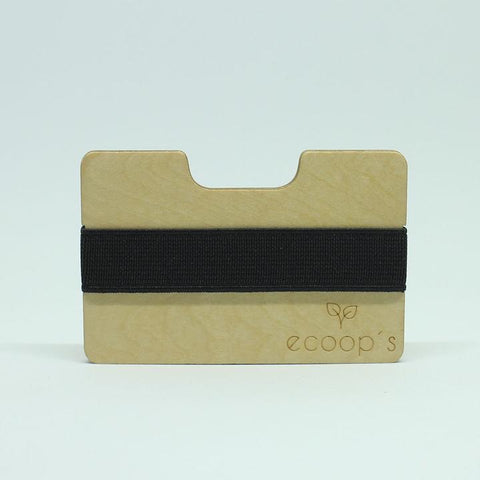 Tarjetero Madera Arce - Ecoop’s