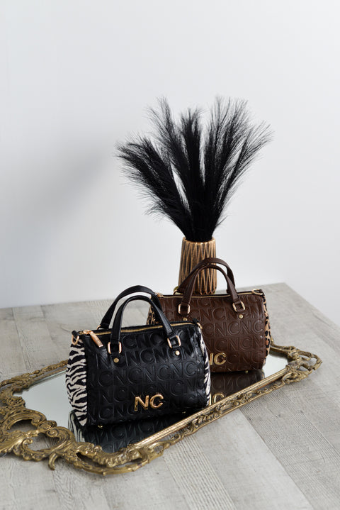 Bolso Bowling Mini Animal Print - Noco